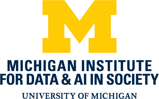 MIDAS stacked logo Michigan Institute for Data & AI in Society