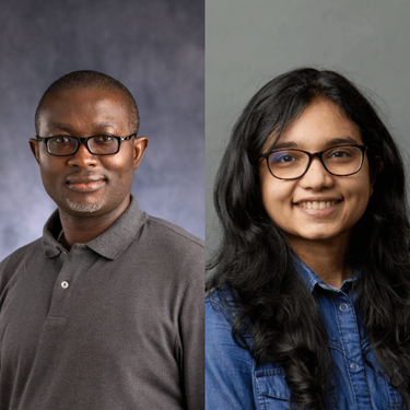 Headshot of Joseph and Nazreen