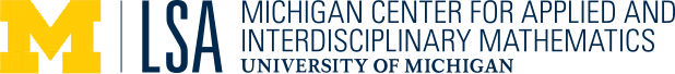 LSA MCAIM logo LSA Michigan Center for Applied and Interdisciplinary Mathematics