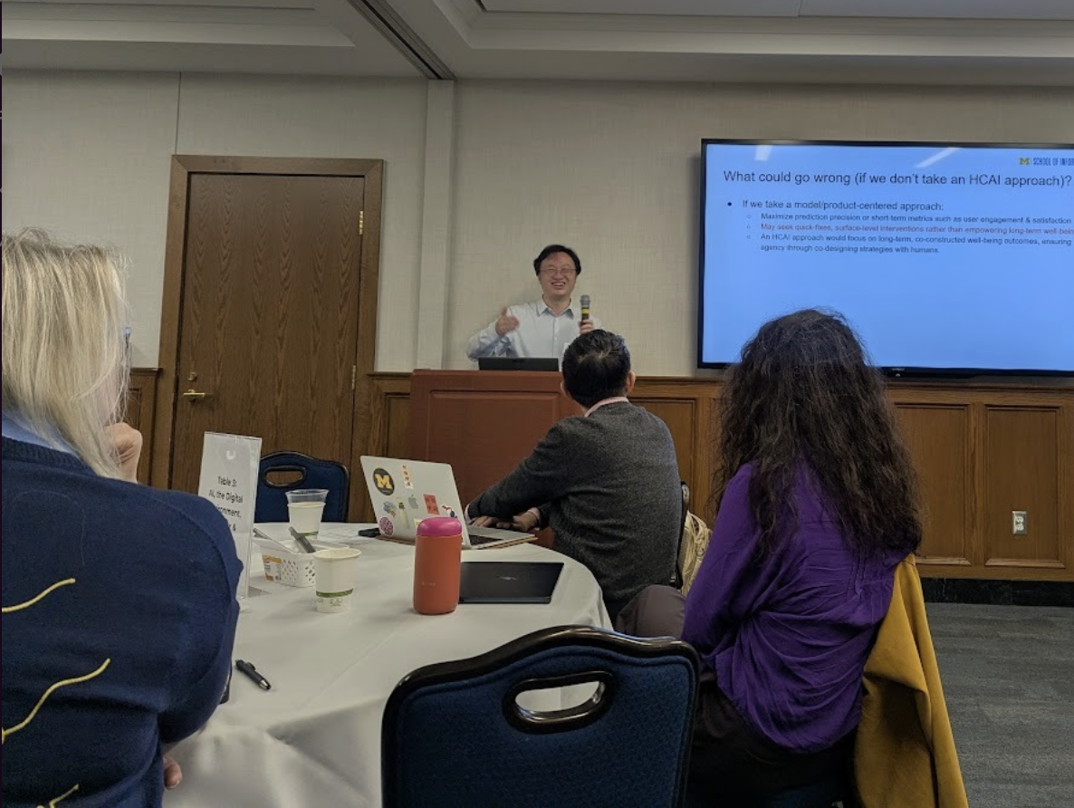 AI and mental health workshop